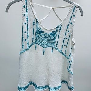 White Women’s Sheer Tank